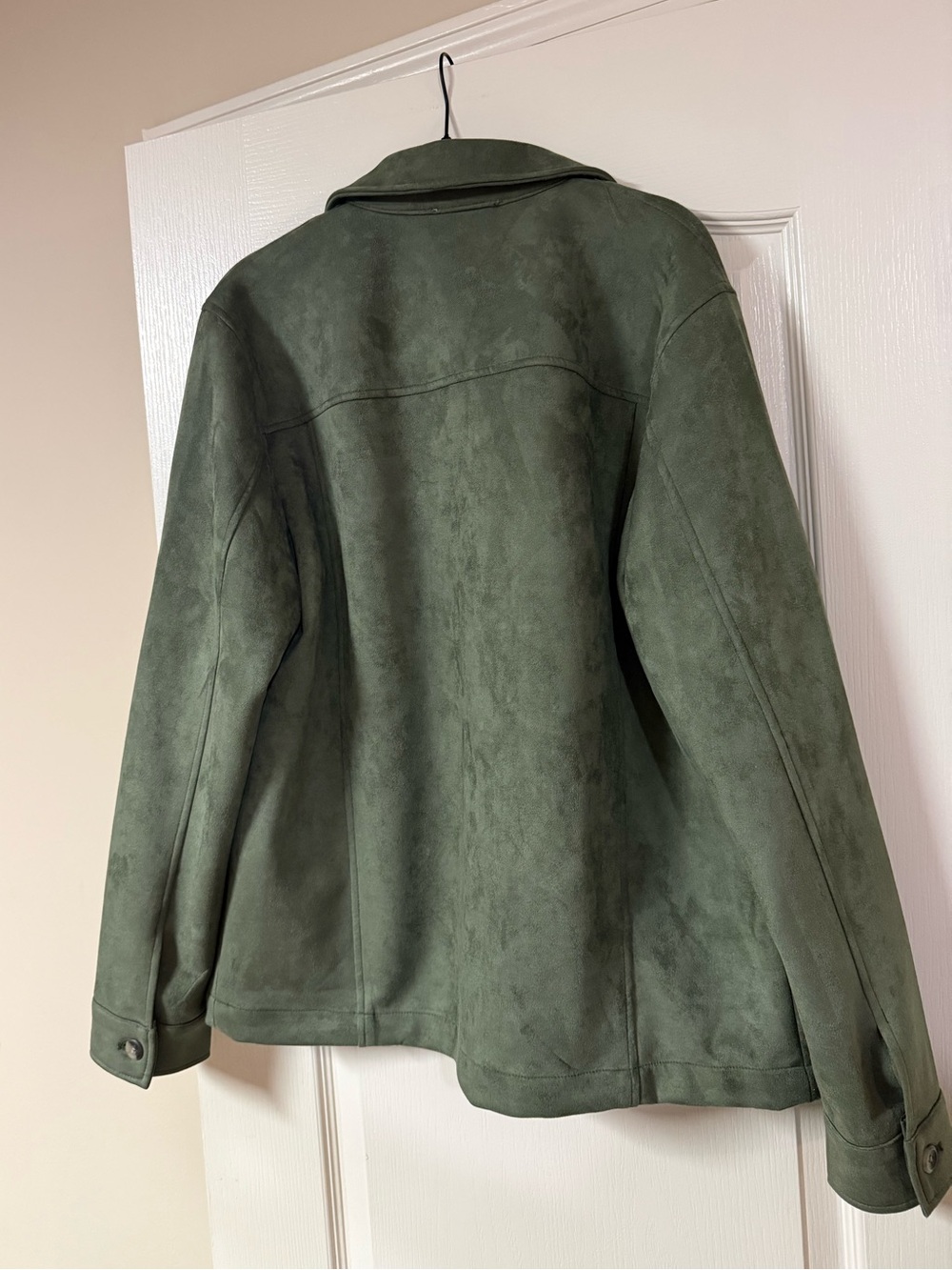 INDUSTRY Olive Faux Leather Jacket - Picture 4 of 8